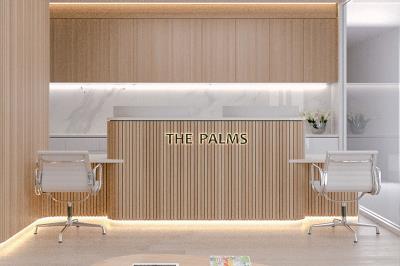 the palms implants and periodontics reception area